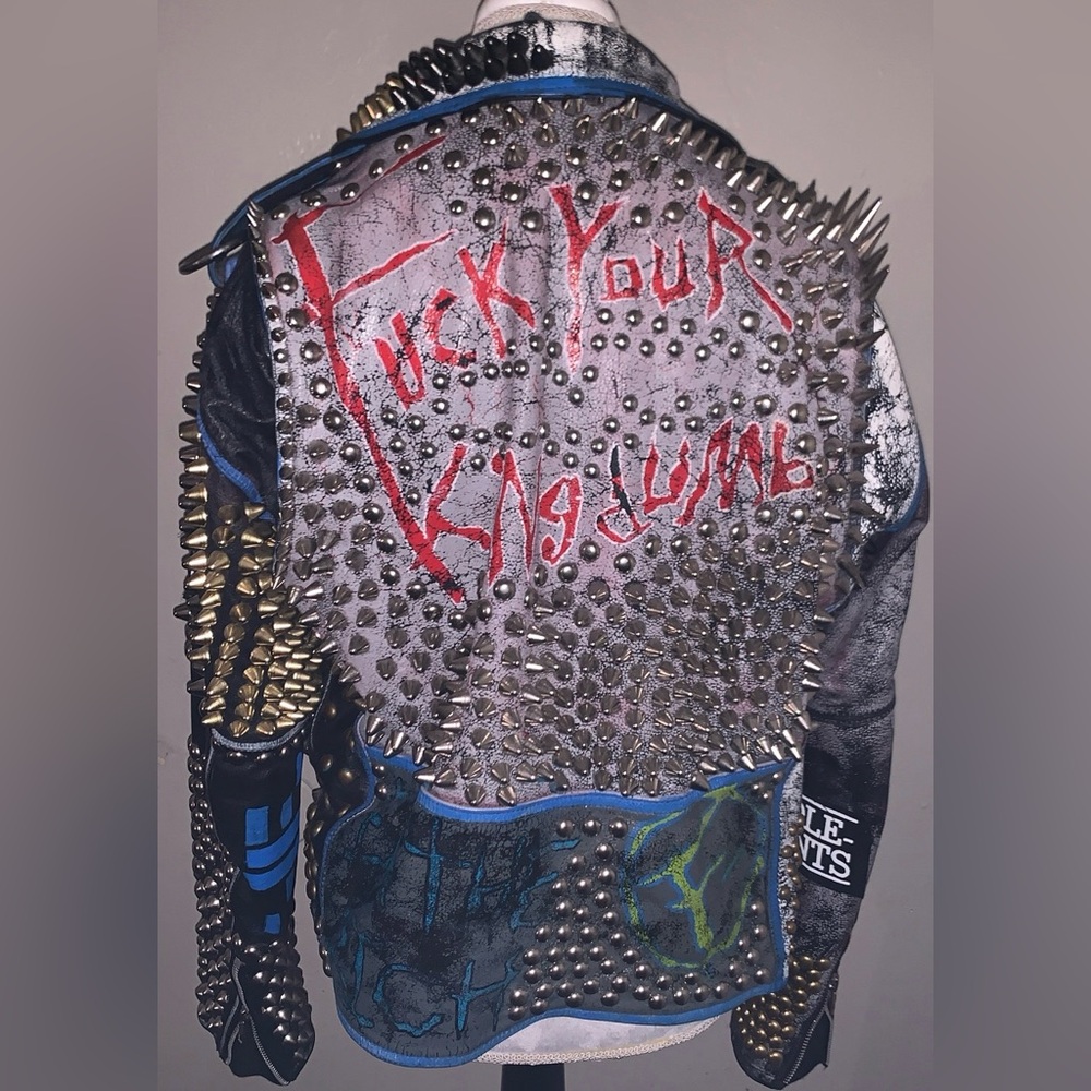 Custom Designed Leather Jacket - image 4